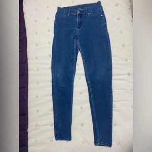 Cheap Monday Blue Skinny Jeans